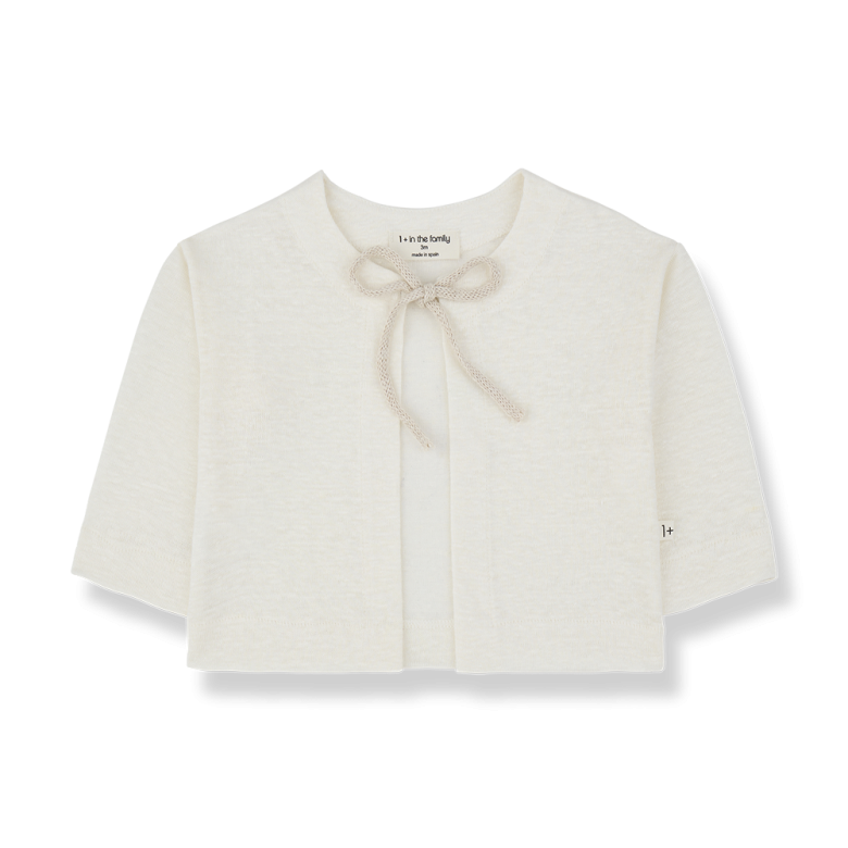 Gilet IRIA off-white — 3 mois