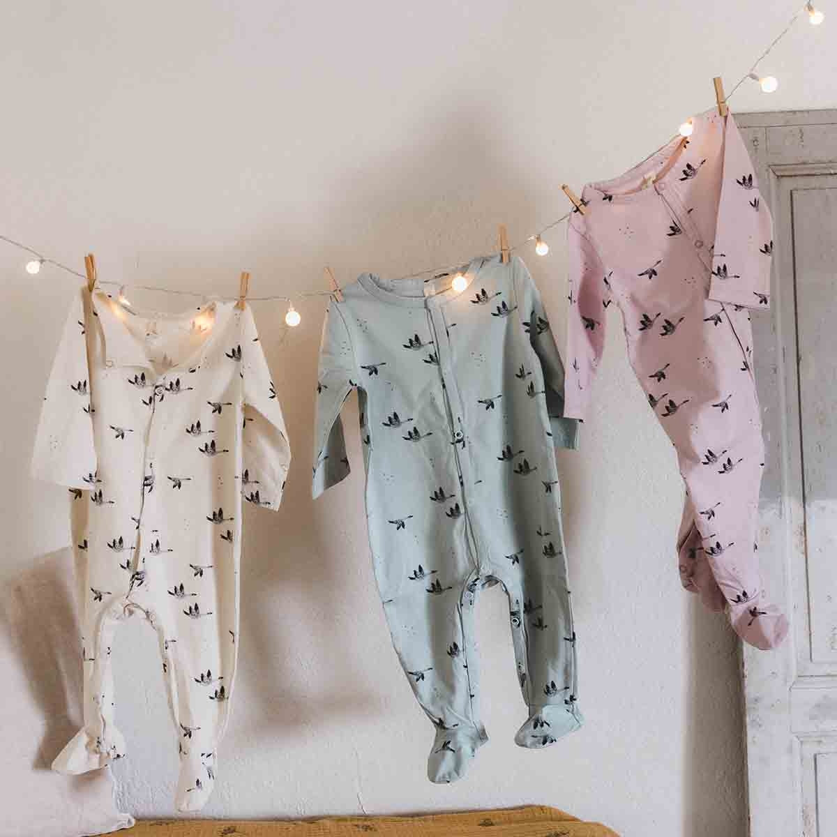 Pyjama Amalia jersey oie naturel — 3 mois