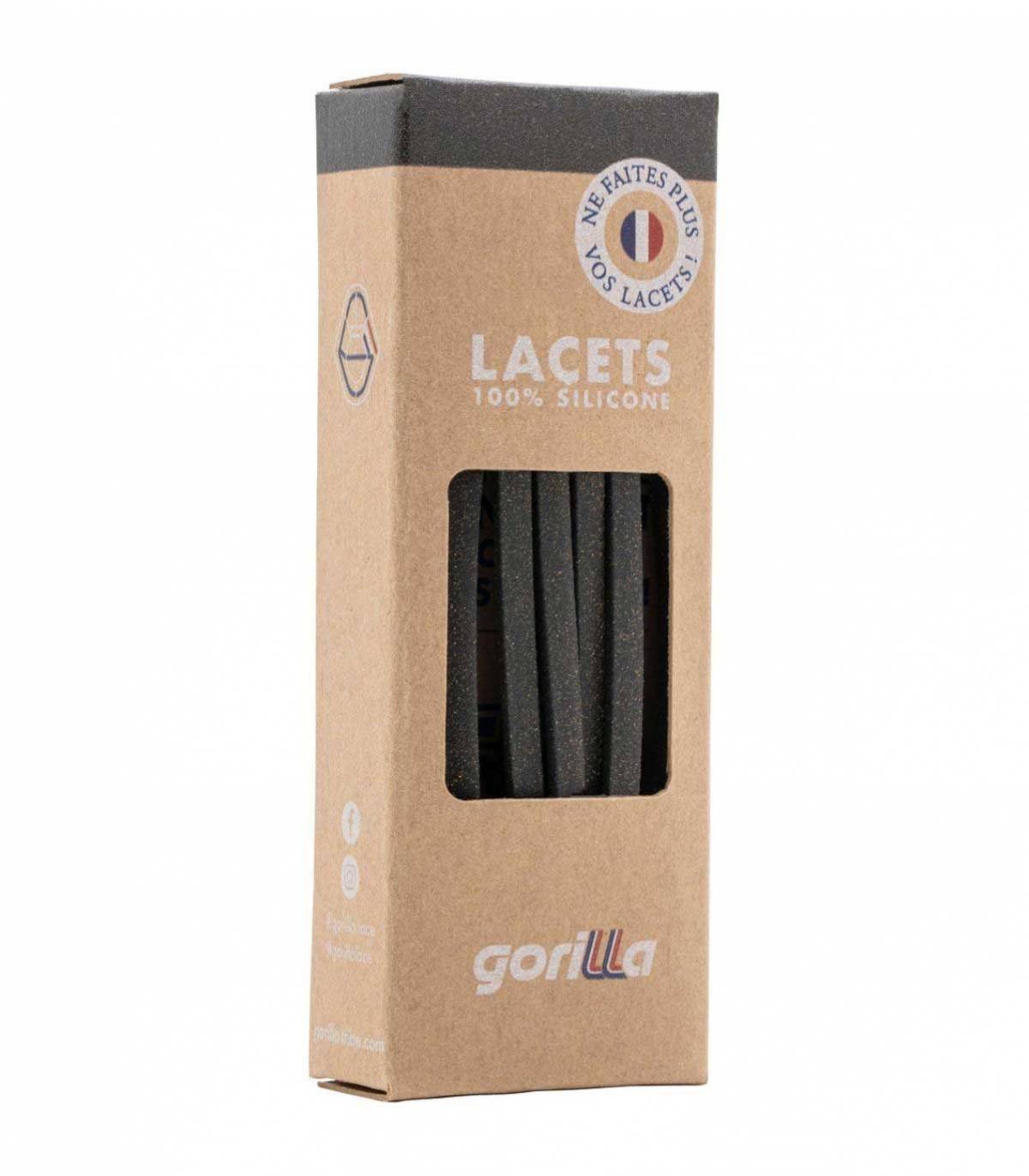 Lacets en silicone fins 9