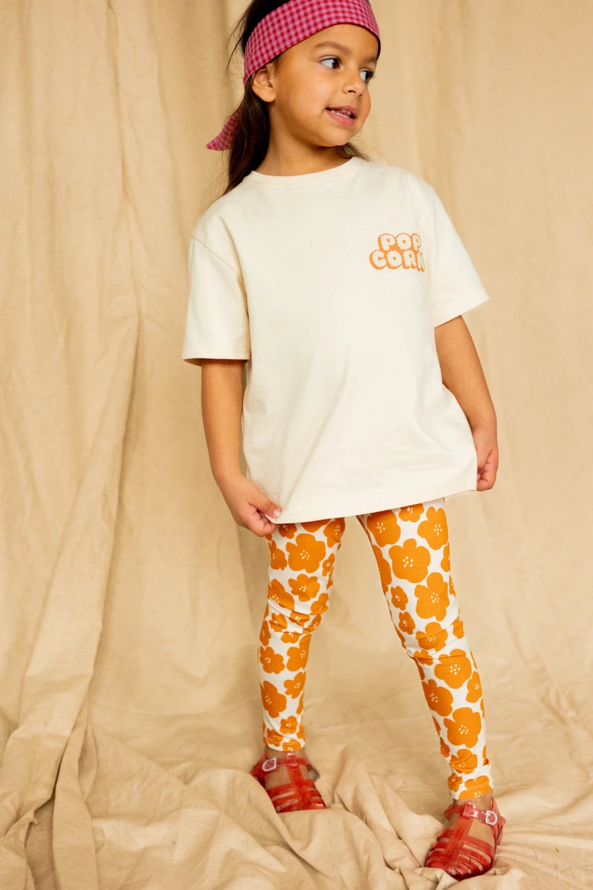 Tee-Shirt Karu Pop Corn Placé Macadamia 3