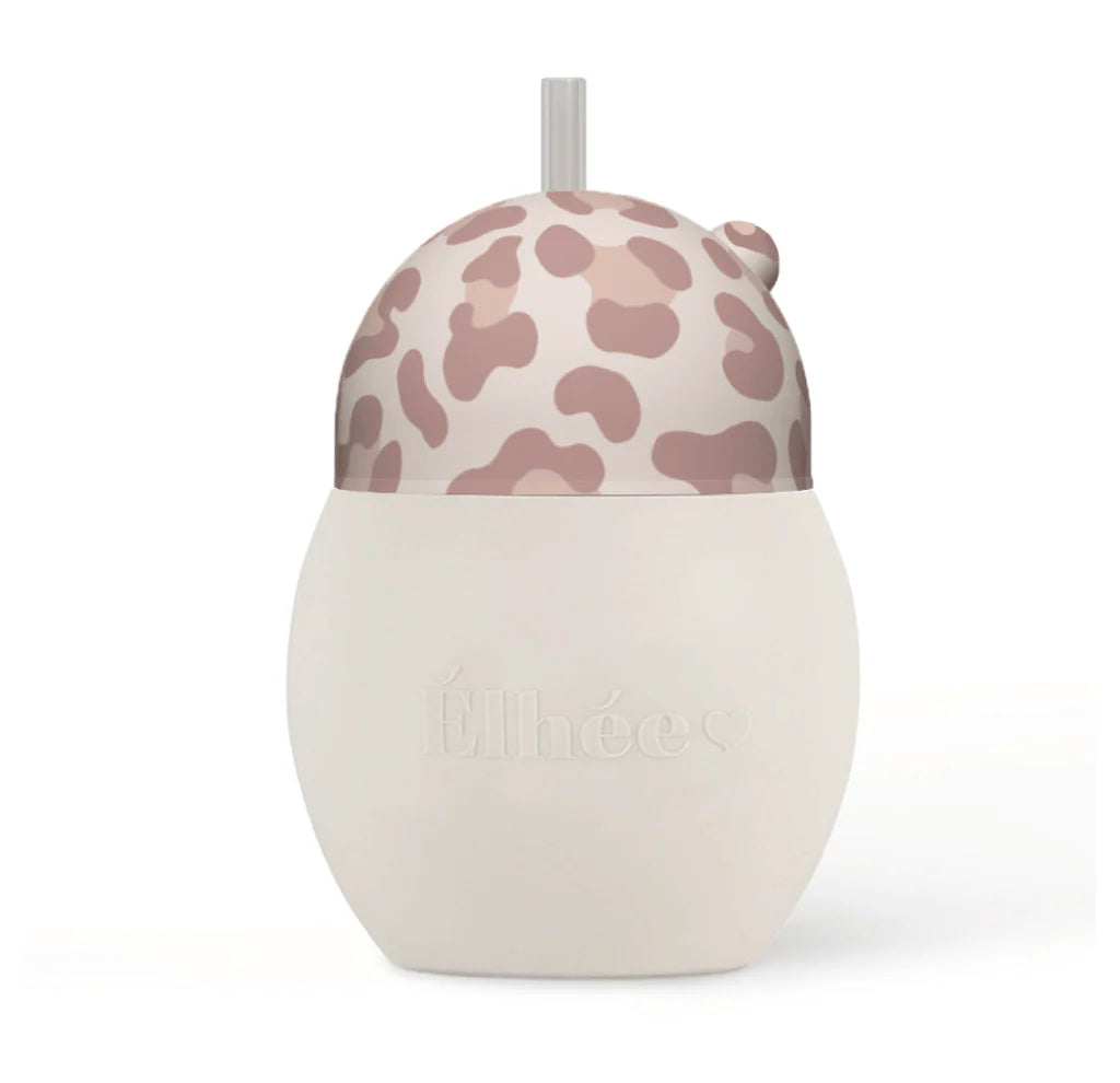 Tasse à paille lestée Graouu Pink 240ml 2