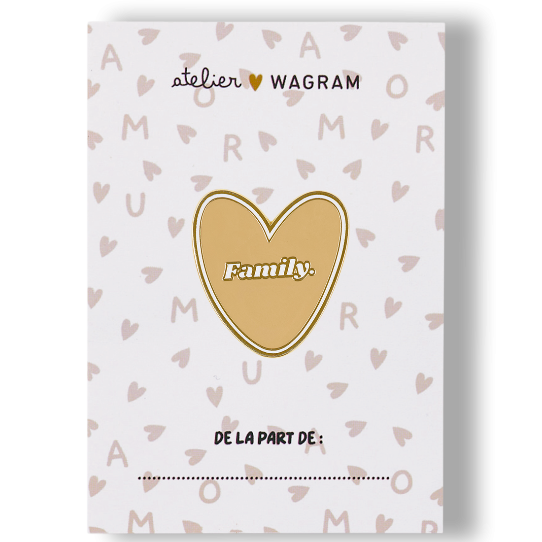 Pins coeur silicone — Coeur rouge