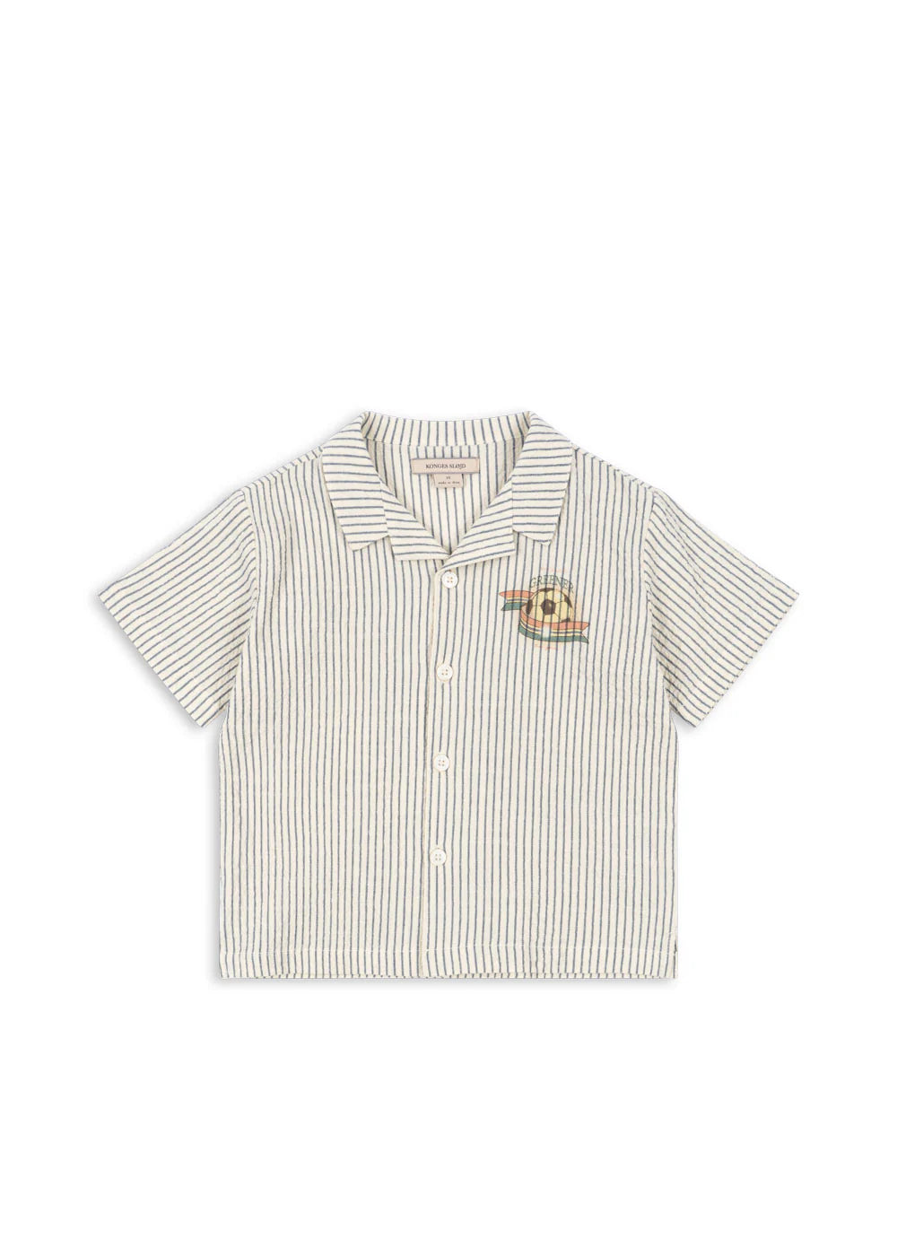 Chemise Elliot - Stripe Blue — 7/8 ans