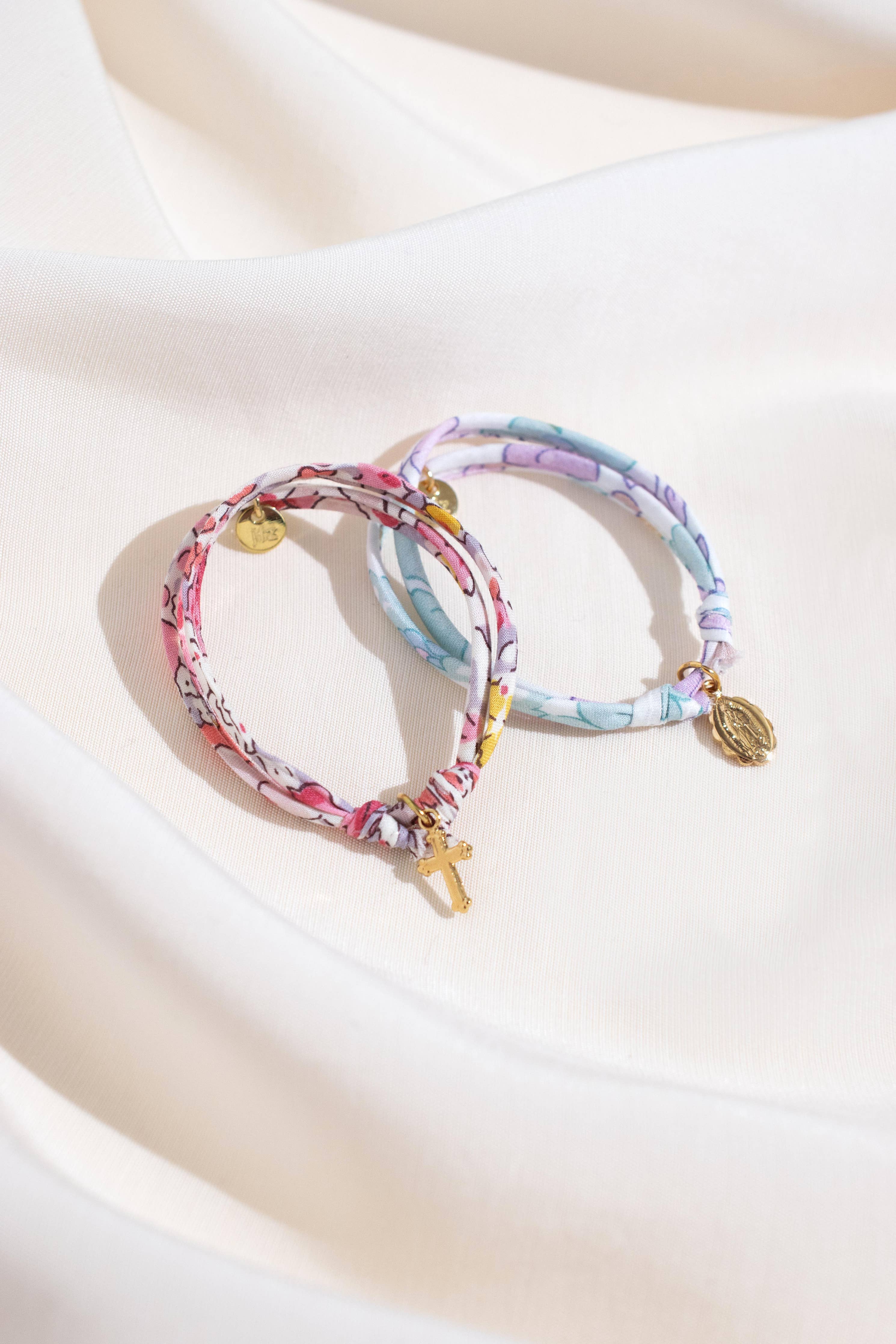 Bracelet Liberty coulissant Betsy cupcake Croix 3