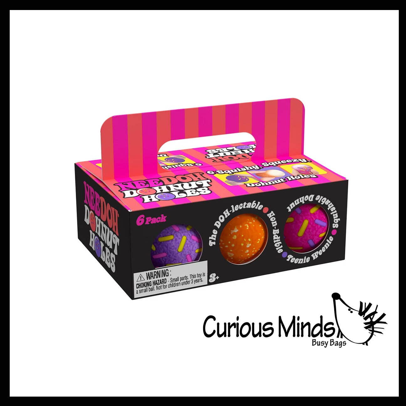 6 mini Nee-Doh Donut 2