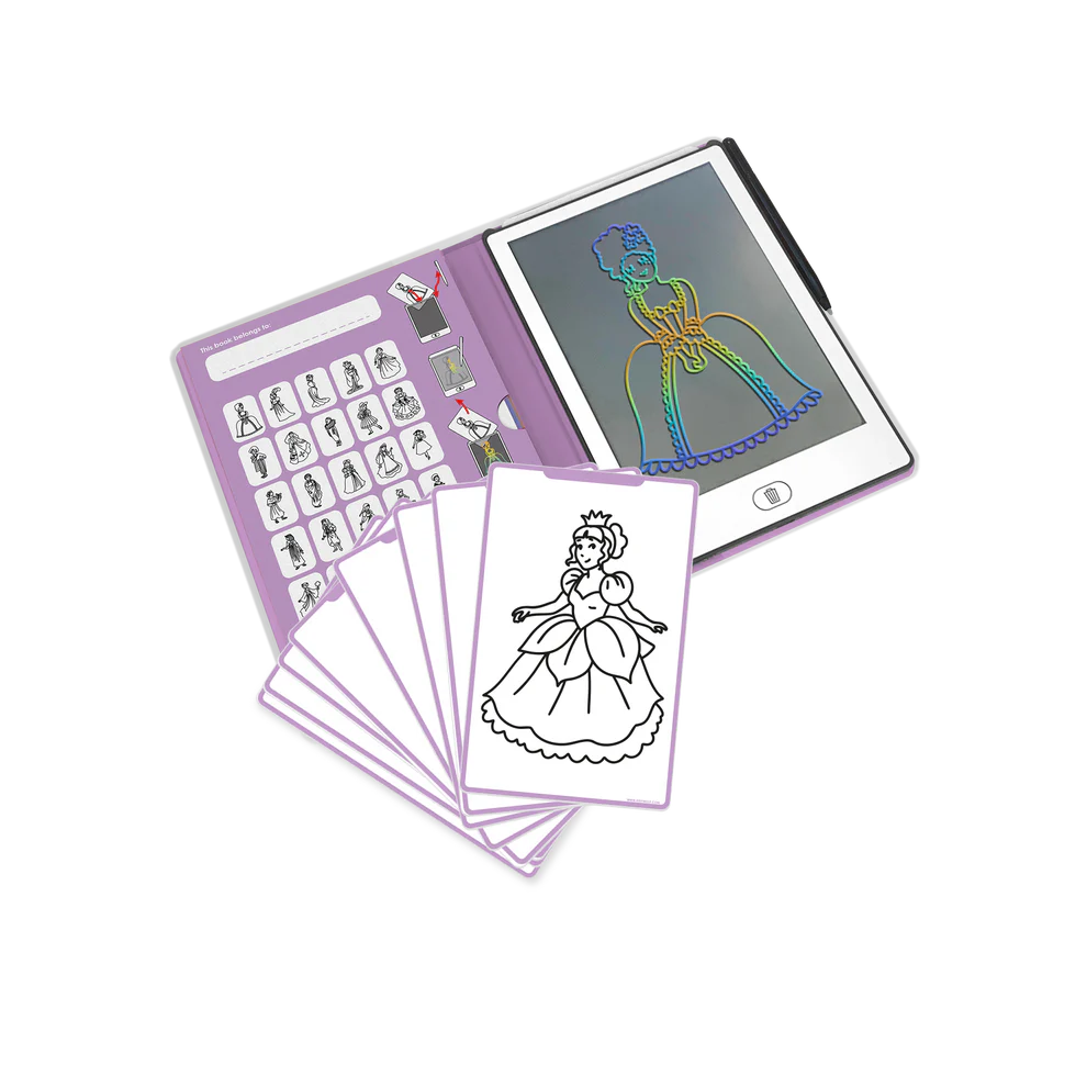 KIDYDRAW-MINI Tablette Princesse 2