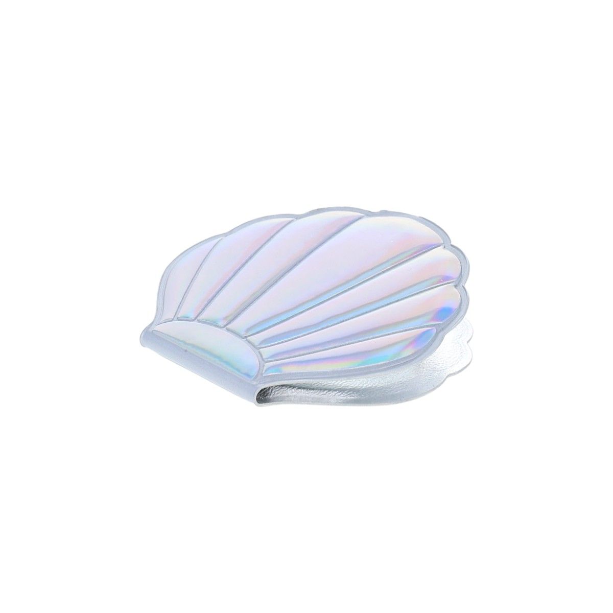 Miroir de poche coquillage iridescent 2