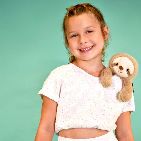 Paresseux en peluche 30 cm magnétique 5