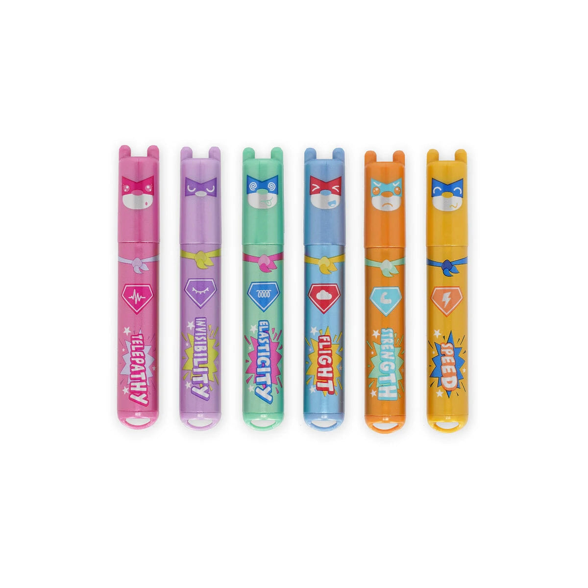 Set de 6 surligneurs Teddy’s superpower 2