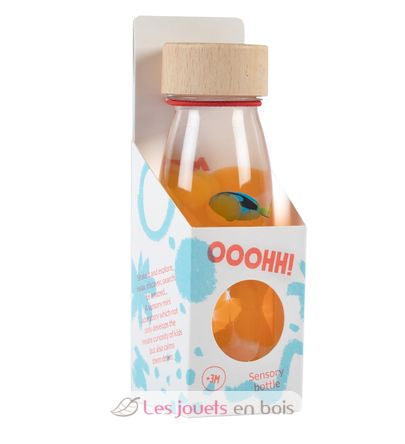 Bouteille sensorielle Poisson bleu 3