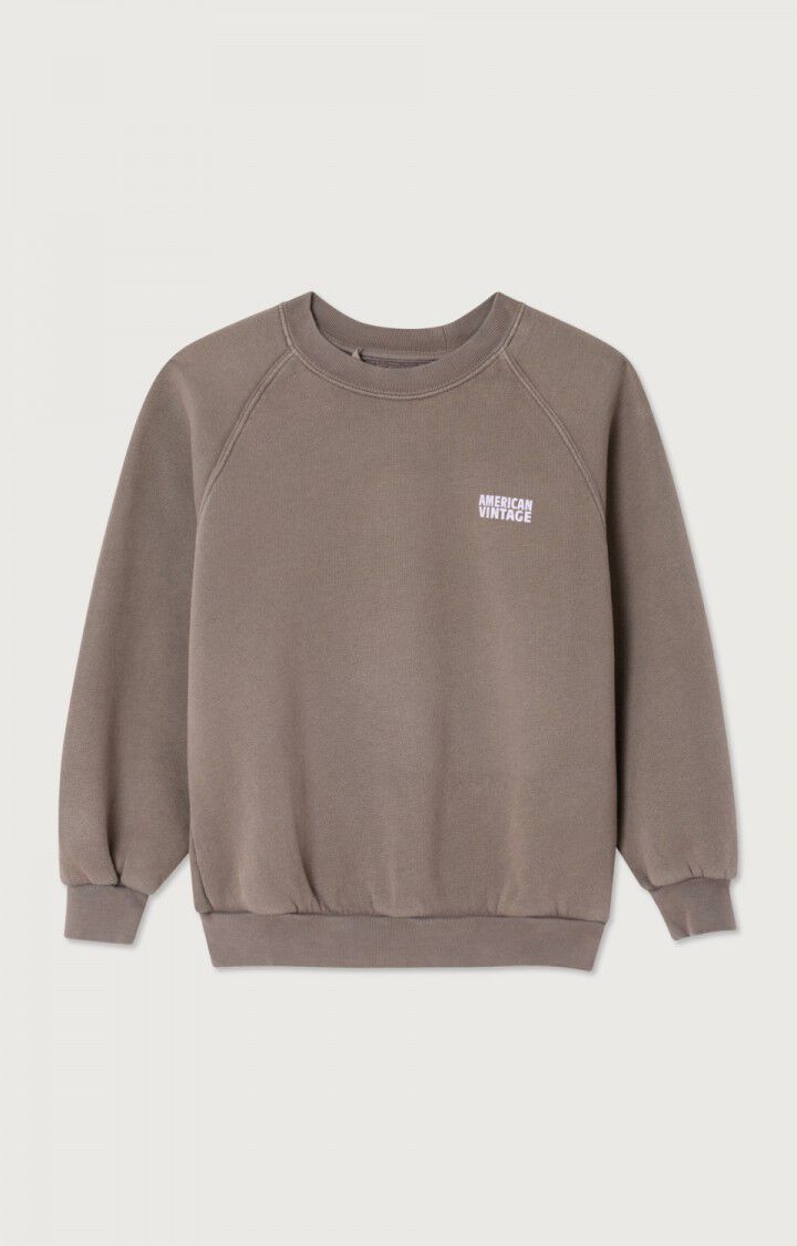 American Vintage : Sweat enfant Izubird Cendre — 3