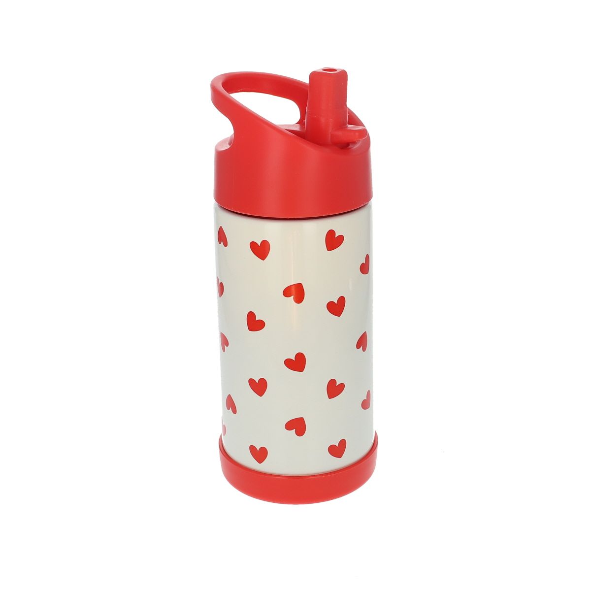 Gourde isotherme cœurs rouges - 300 ml 2