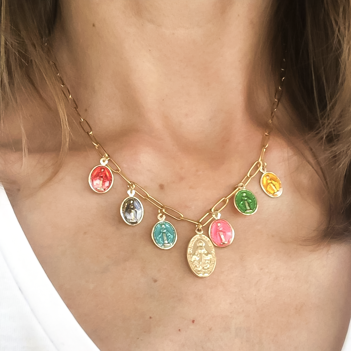 Collier Rainbow Mary 2