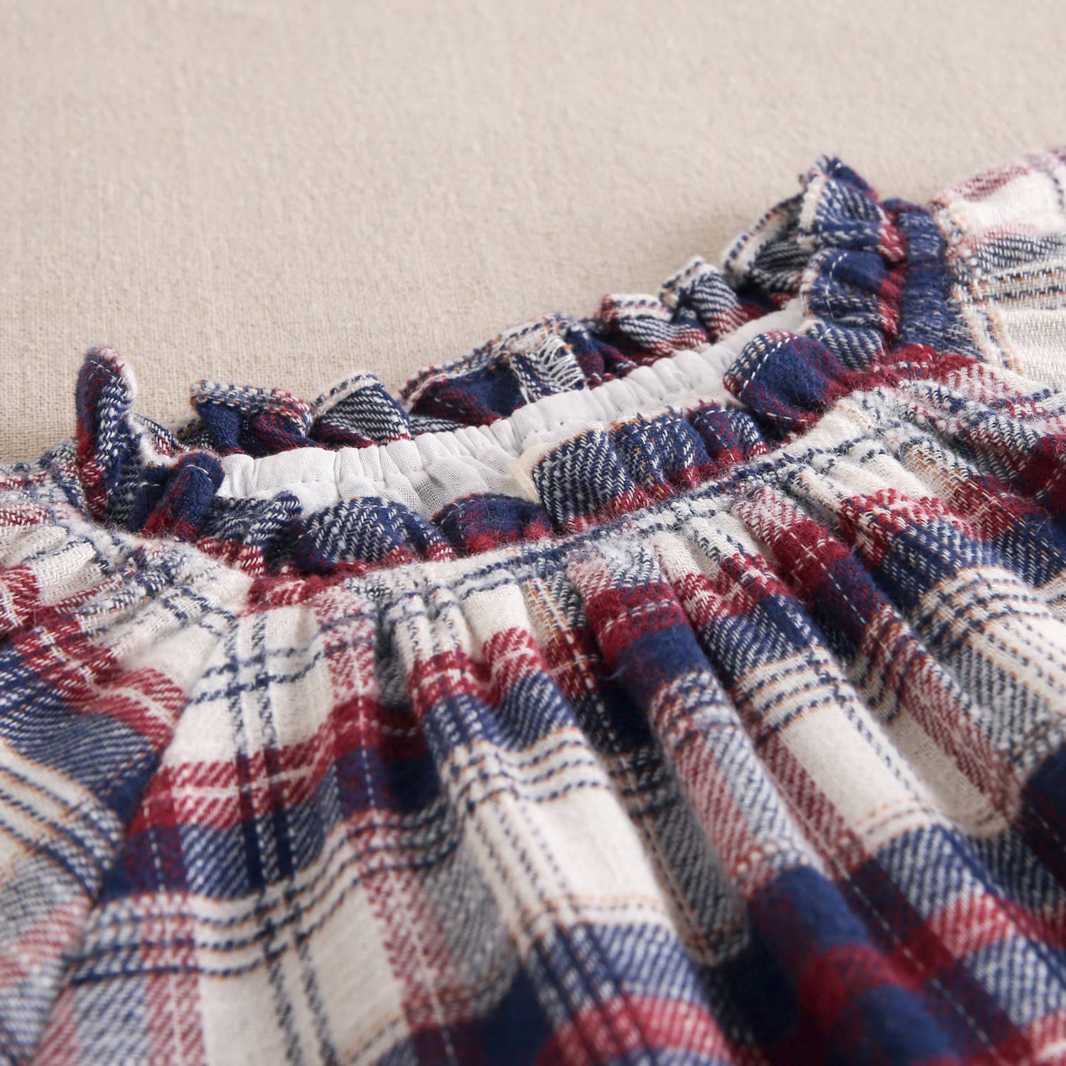 Robe en flanelle tartan 3