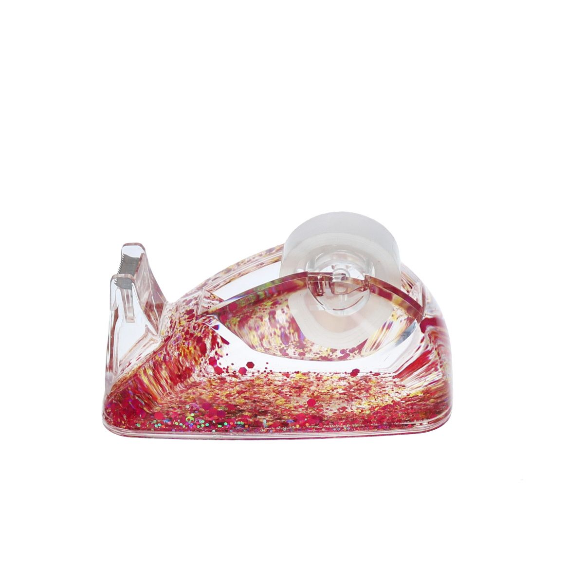 Dévidoir de ruban adhésif à paillettes roses 3