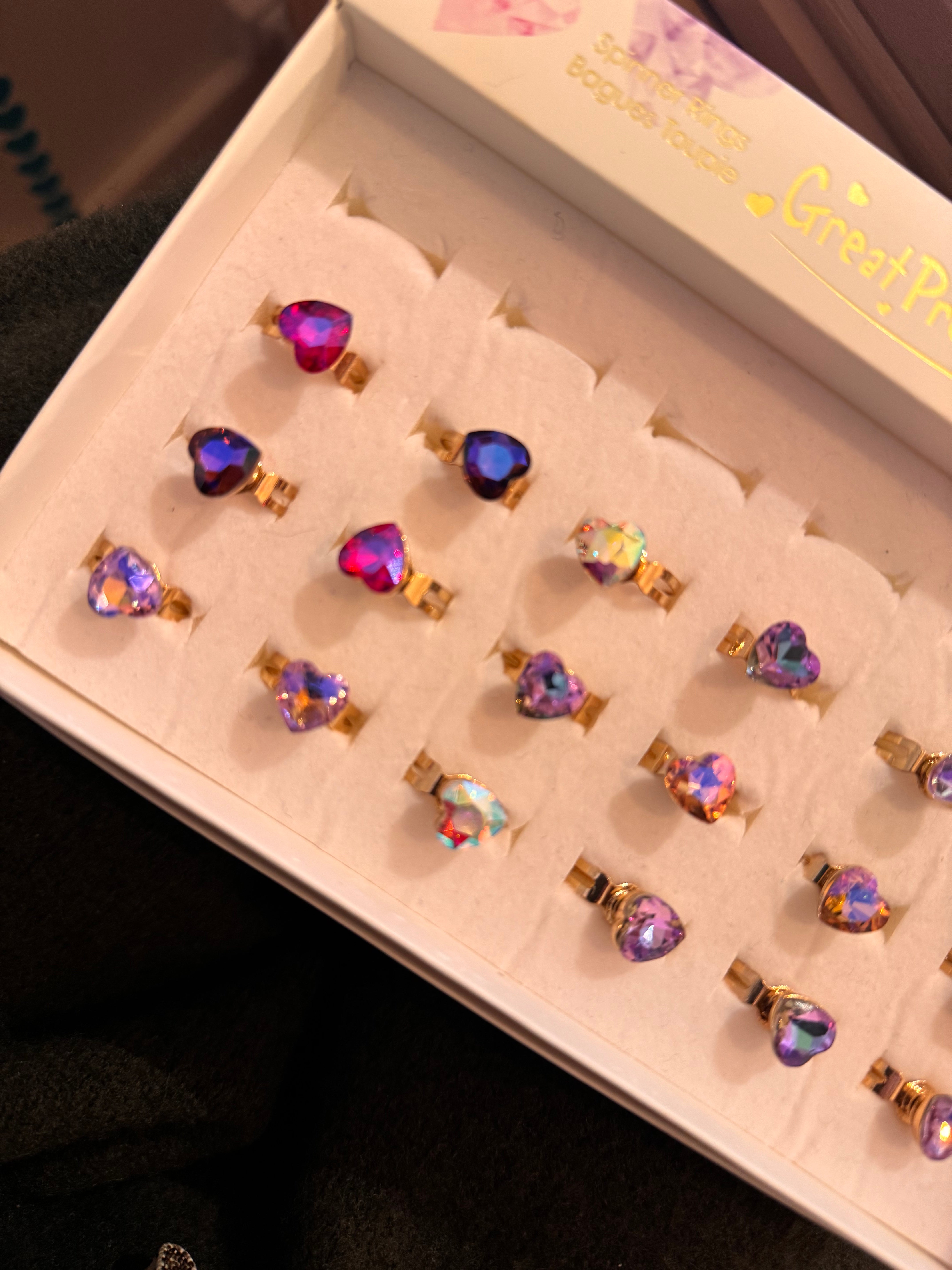 Bague Cœur qui tourne