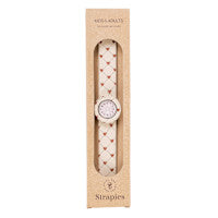 Montres strapies — Coeurs rouges
