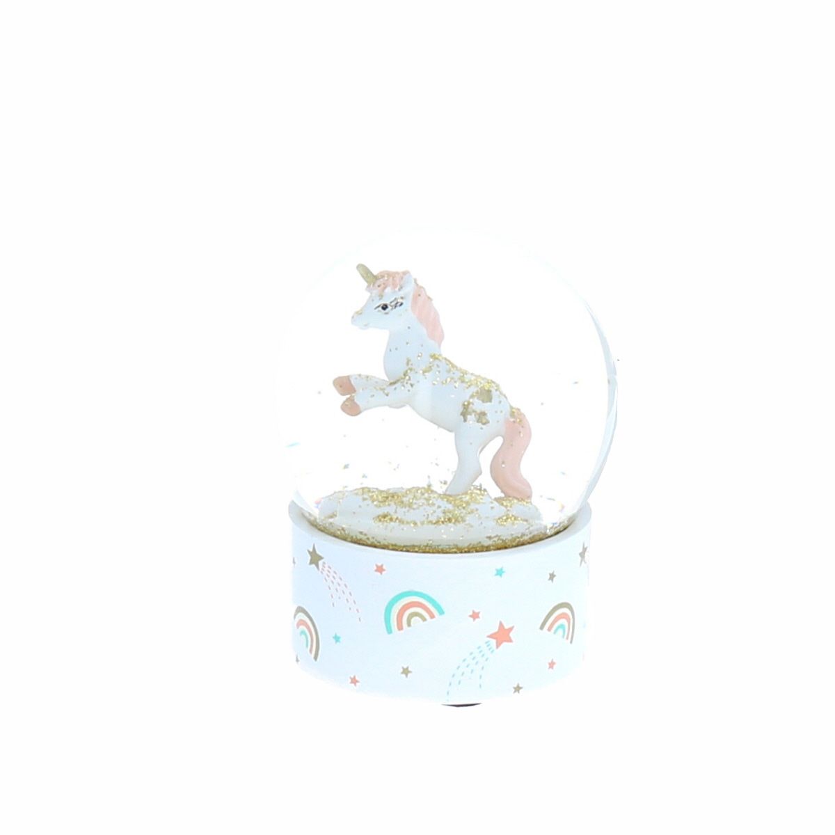 Boule à neige licorne 3