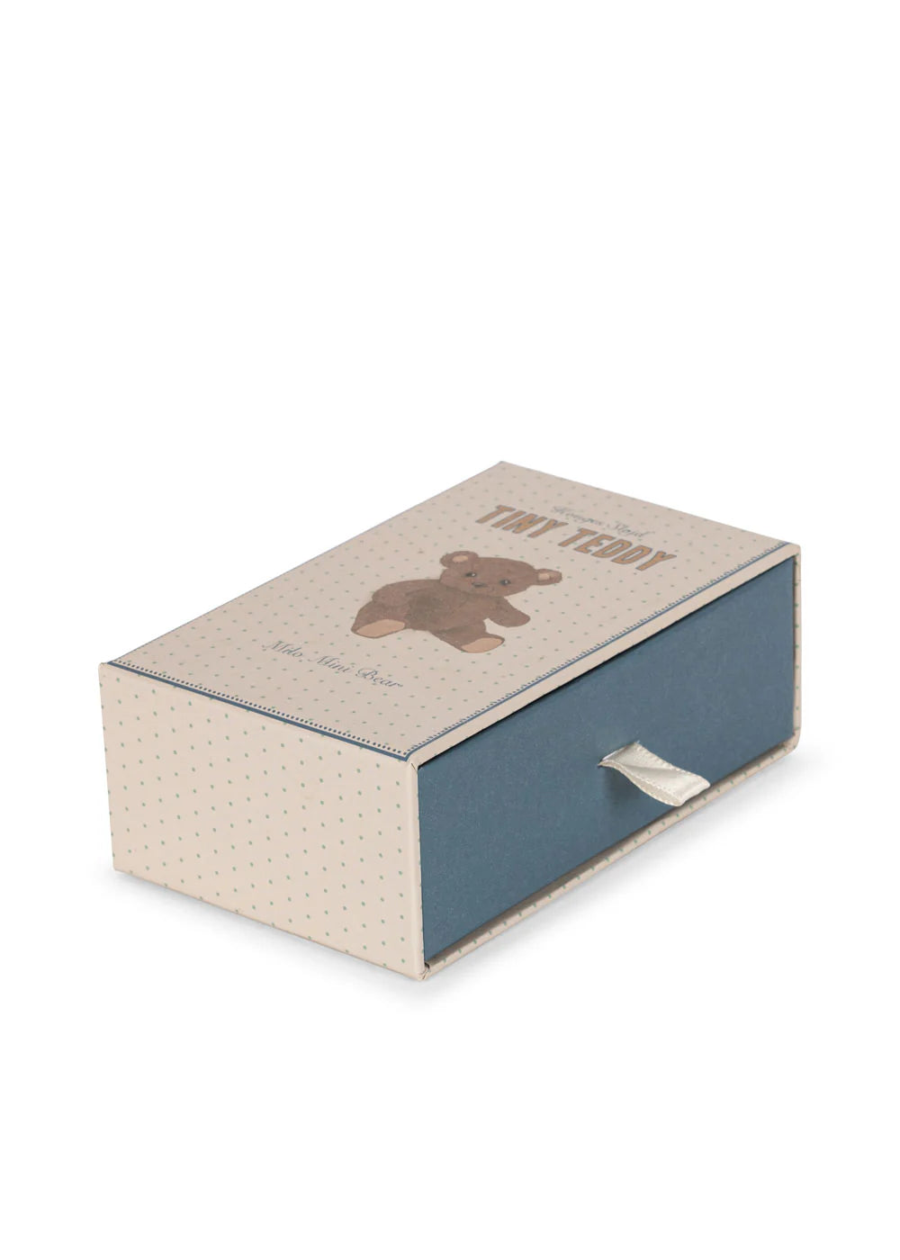Petit ours "Milo tiny teddy" bleu 3
