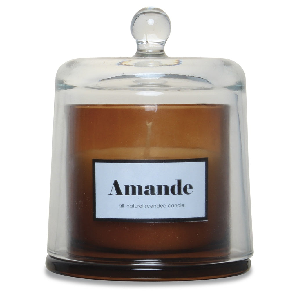Bougie cloche Ambre gm amande douce 4