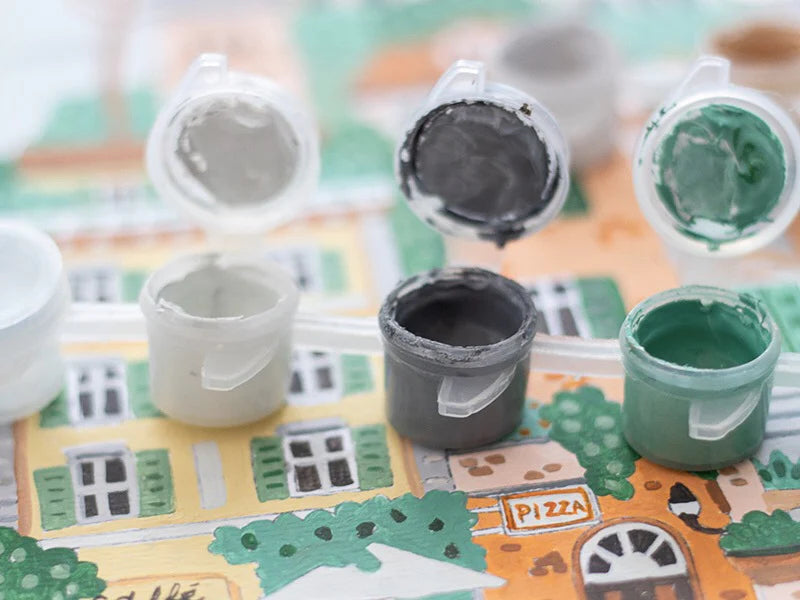 Coffret Petit Pinceau peinture écologique à l’eau au N° 2