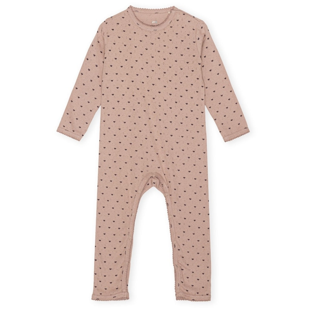 Pyjama petits coeurs — 12 mois