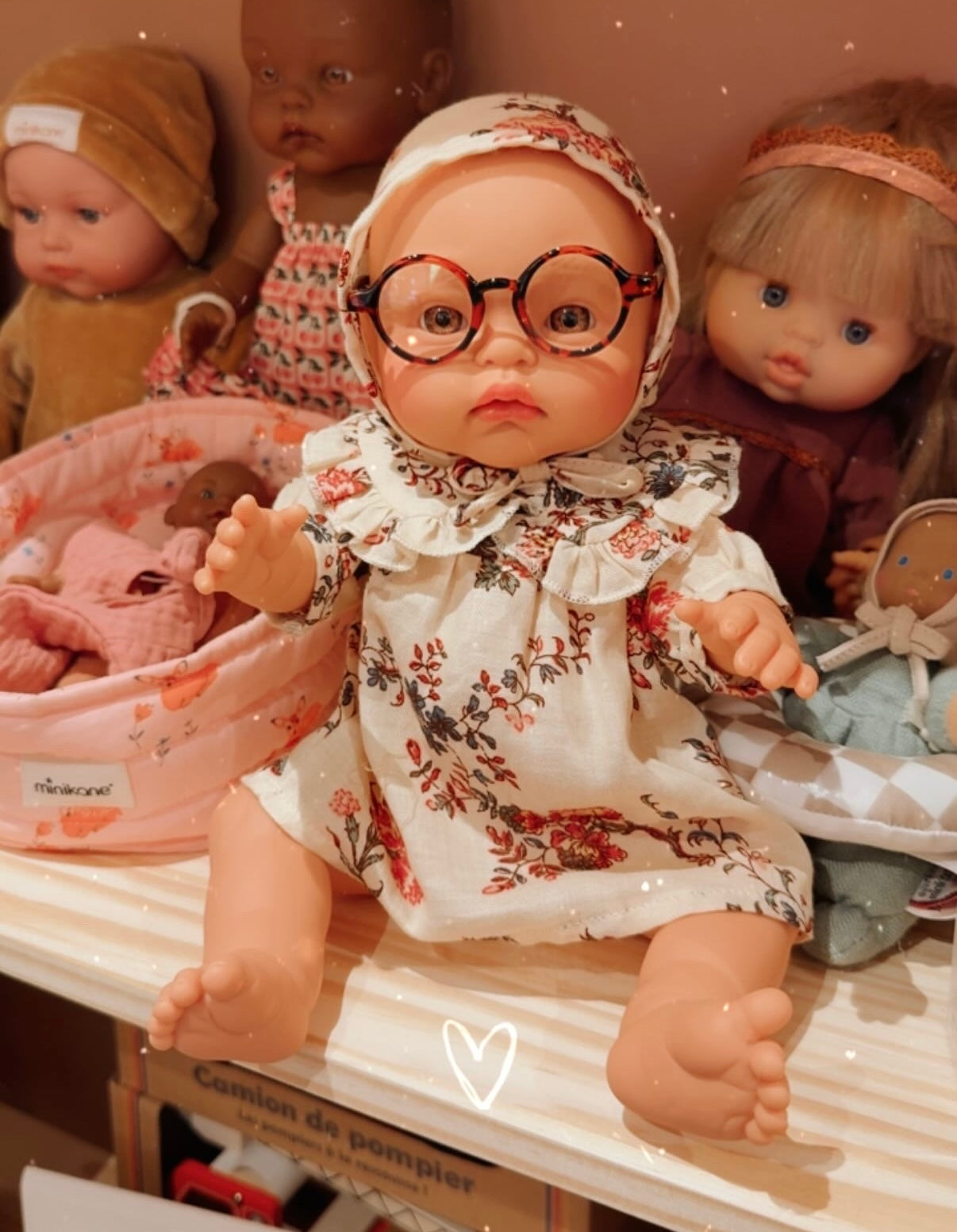 Lunettes de vue pour poupées Harry