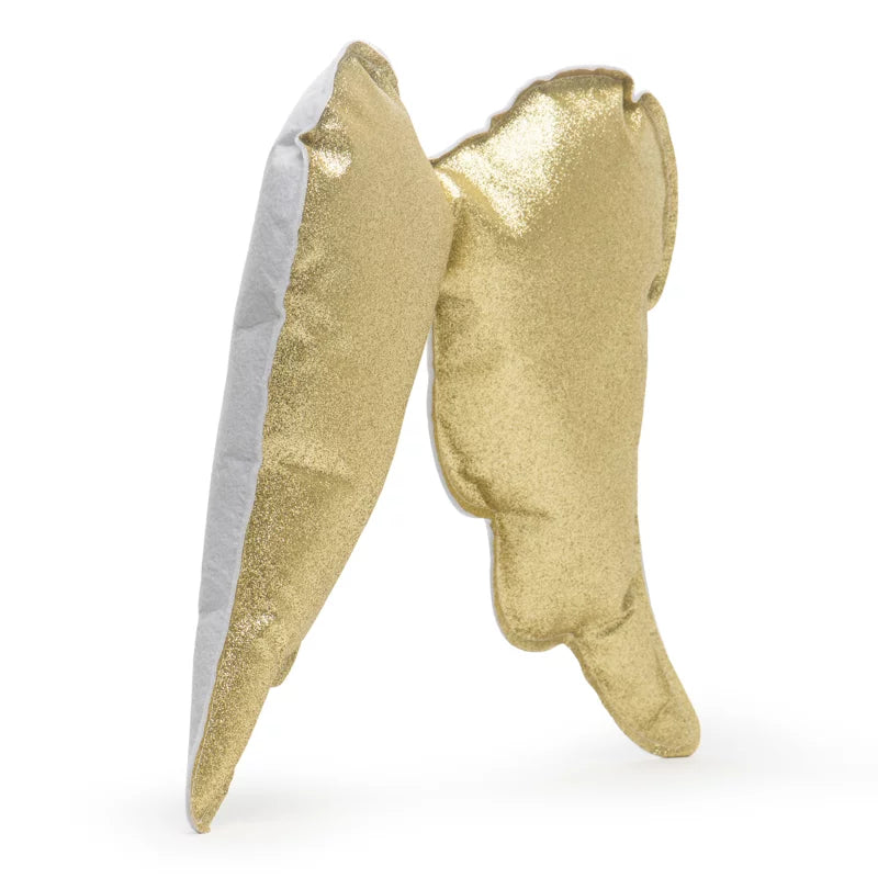 Ailes d'ange or à paillettes 3
