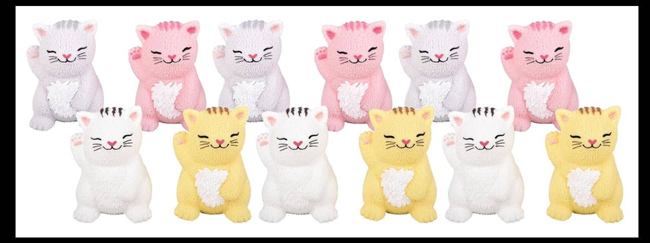 Balle anti-stress en forme de chat 2