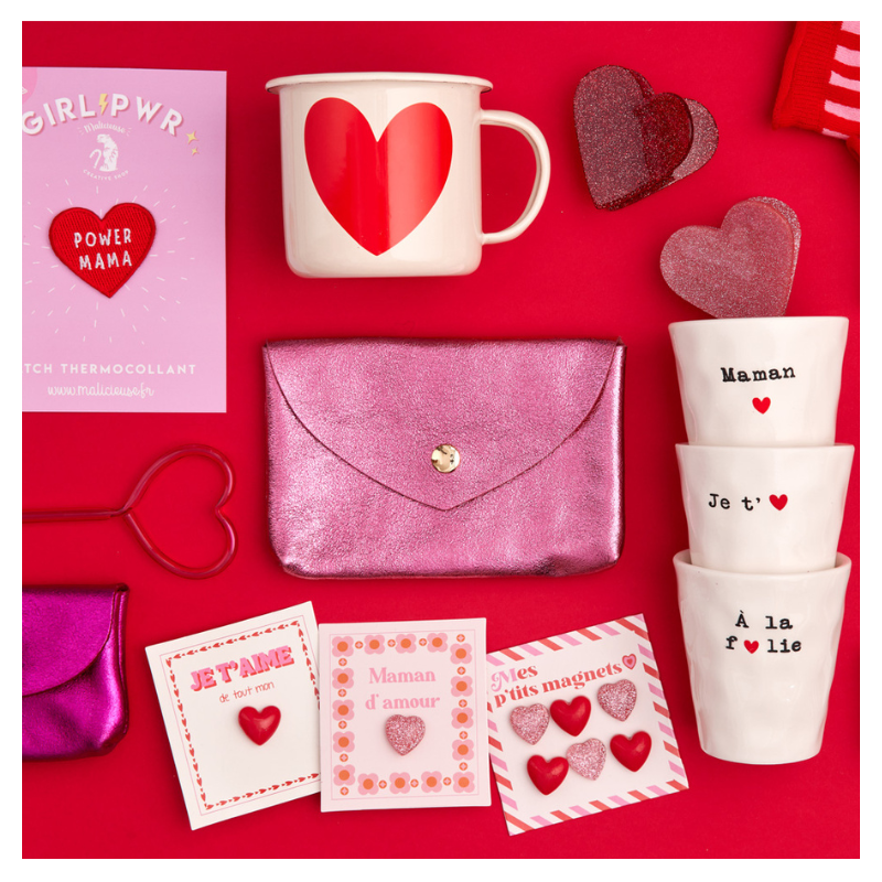 Pin's cœur Maman d'amour 2