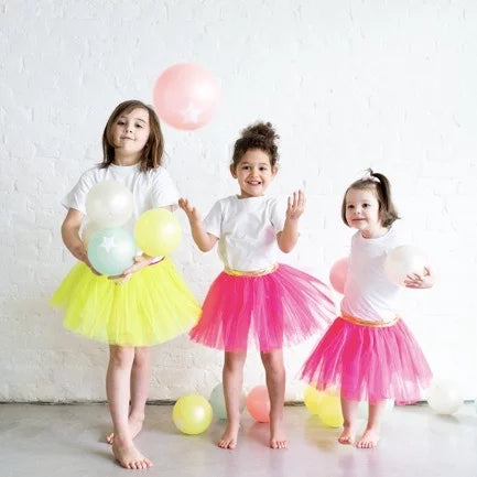Tutu jupe en tulle rose fluo 1-3 ans 2