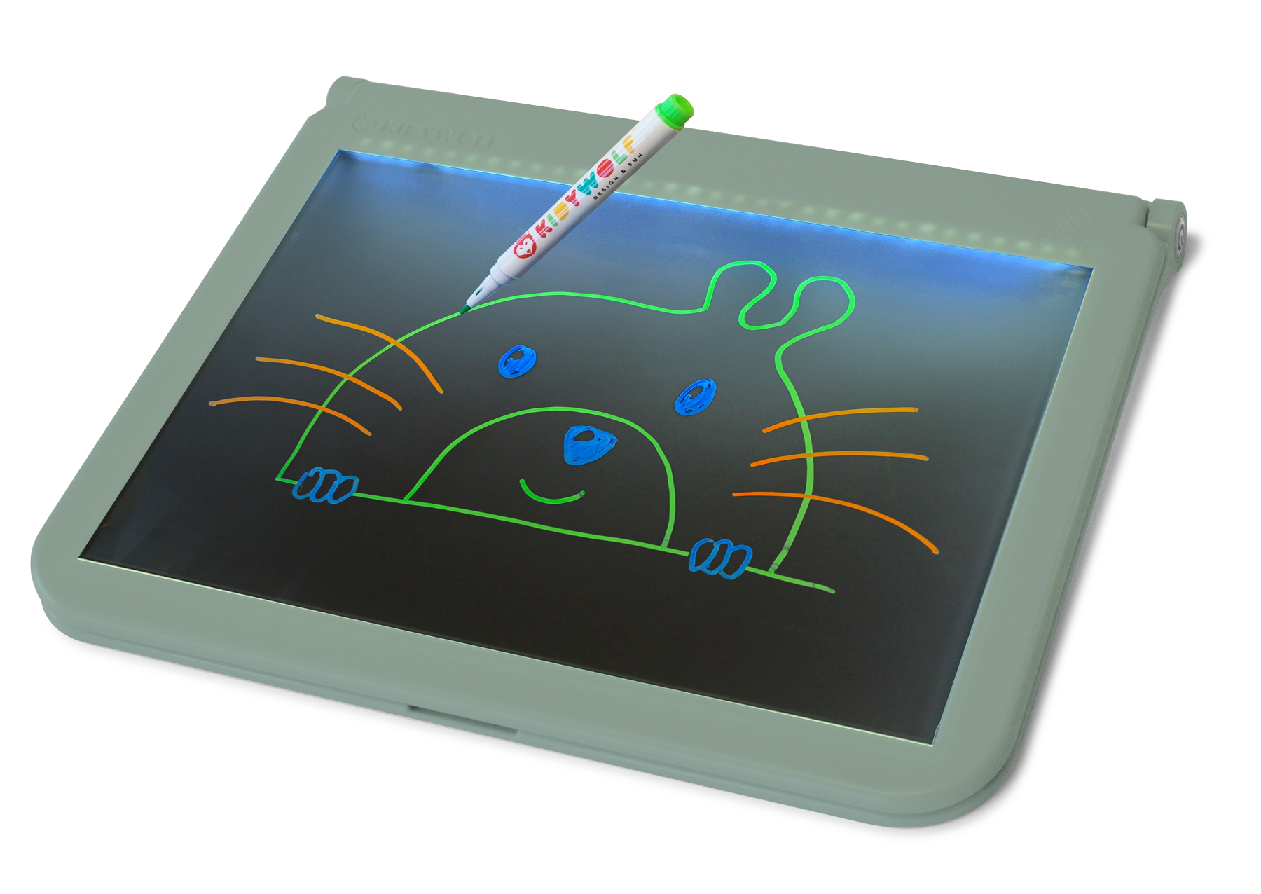 KIDYMARKER Marqueurs fluorescents 3