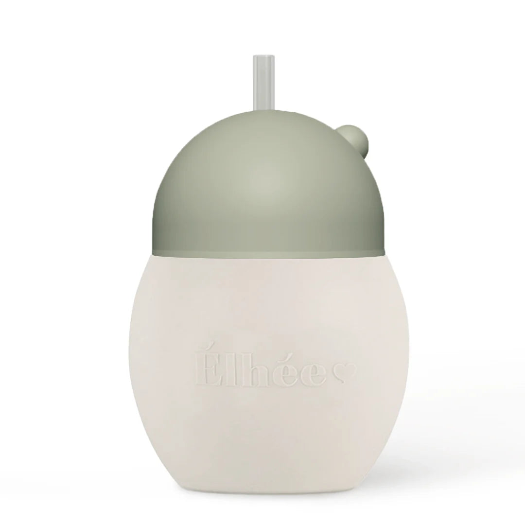 Tasse à paille lestée Sauge 240ml