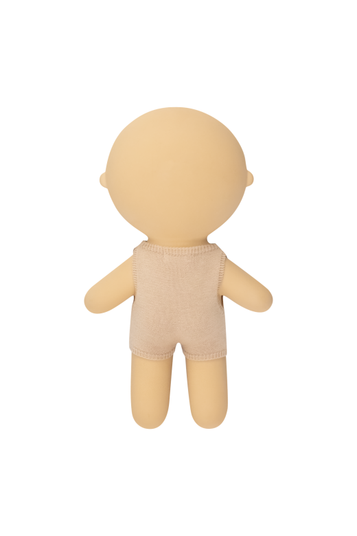 Grand Baby Gommu silicone 32 cm Vanille 3