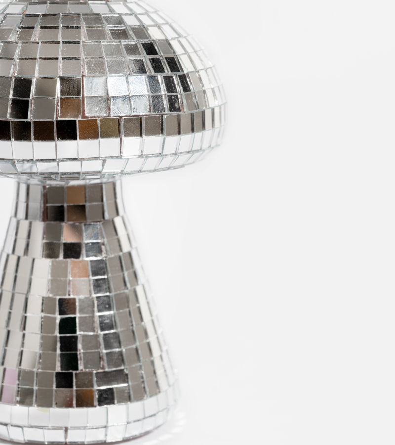 Vase champignon disco - 12 cm 2