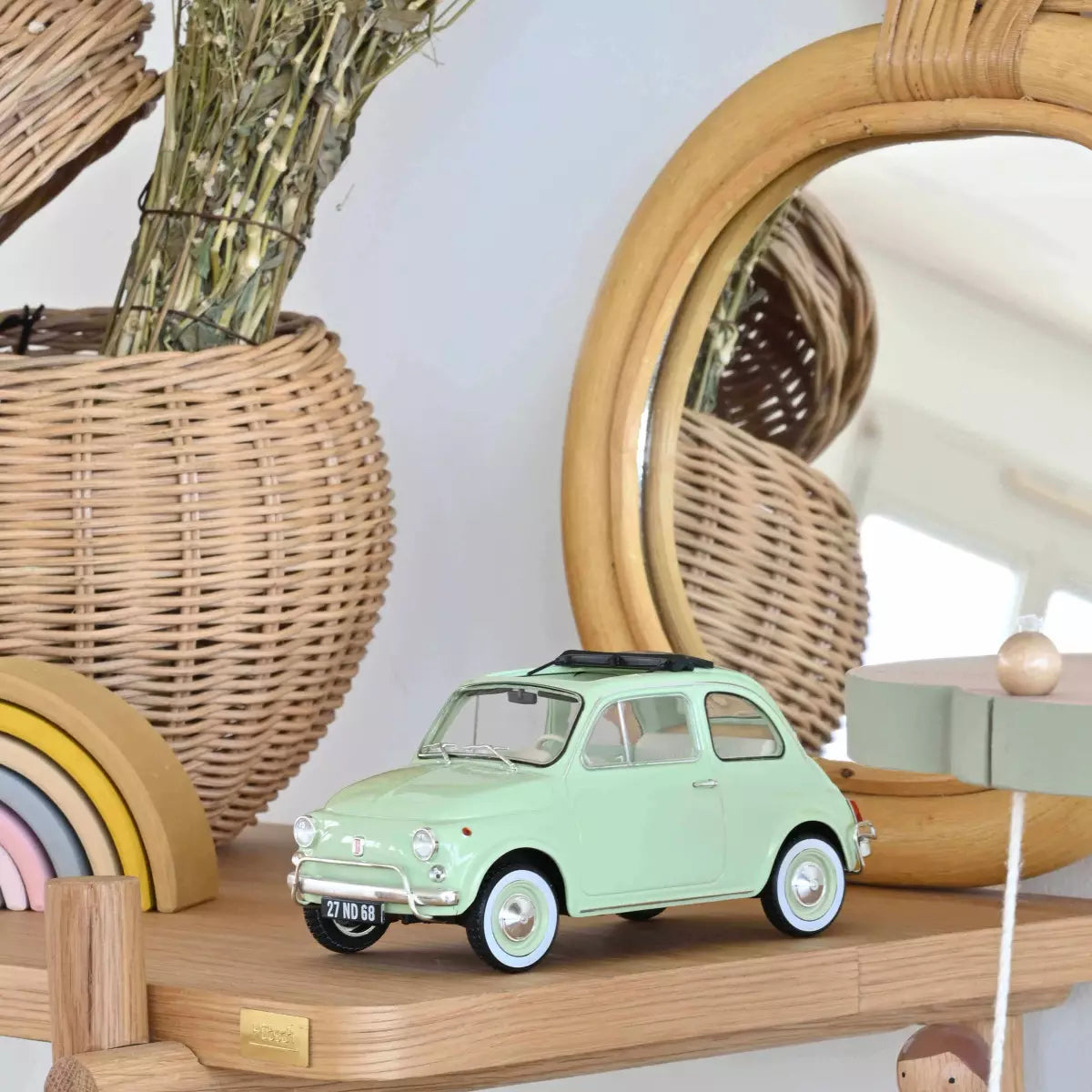 Fiat 500 grand modèle 1/18 8