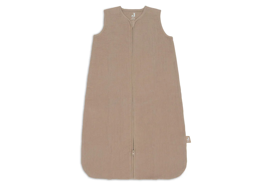 Gigoteuse d'été en gaze de coton  90 cm — biscuit