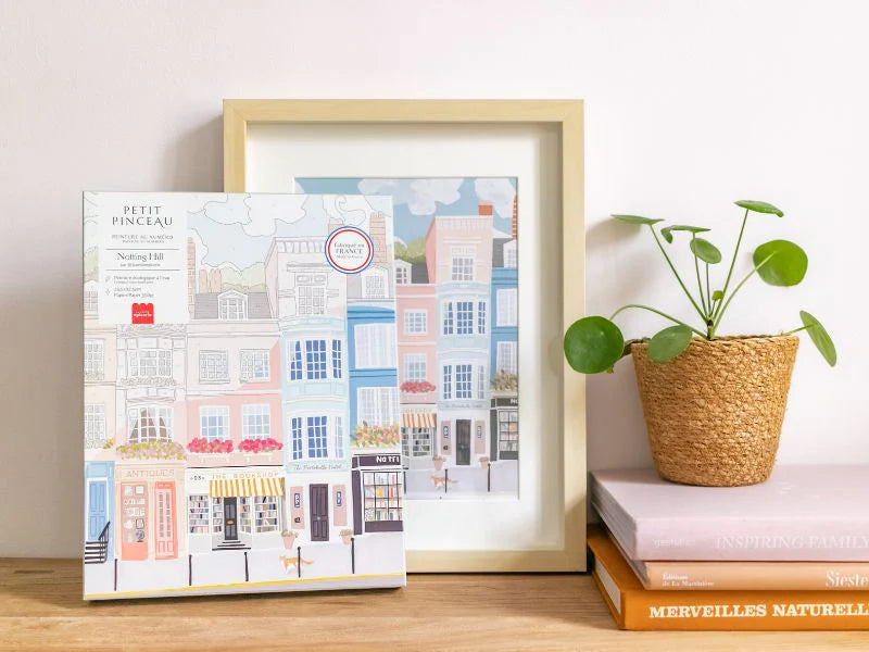 Coffret Petit Pinceau peinture écologique à l’eau au N° 6