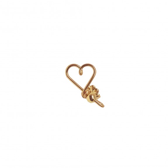 Boucles d'oreille Mon coeur — Goldfilled