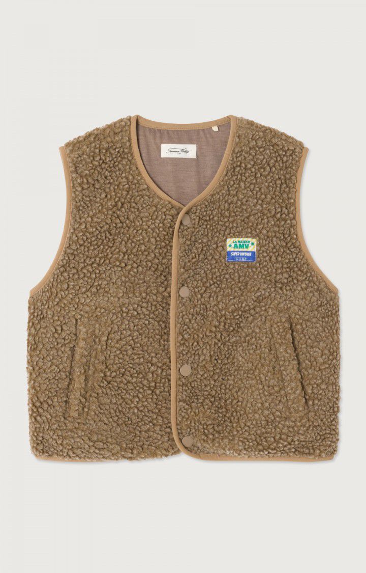 Américan Vintage : VESTE ENFANT HOKTOWN Sans manches — xs-3-5-ans