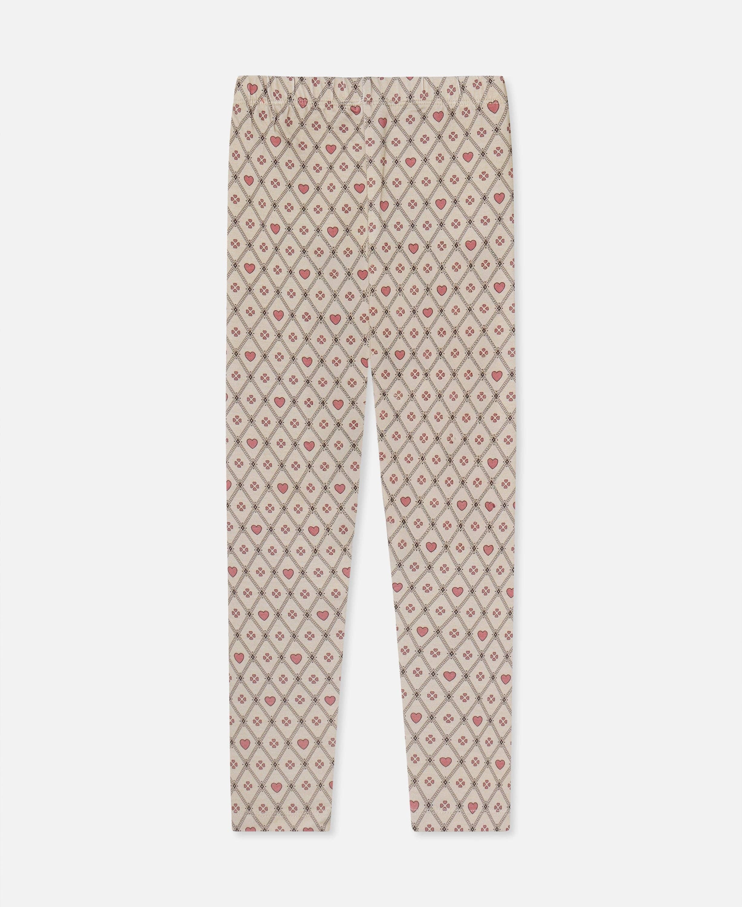 Legging coeurs quadrillage 2