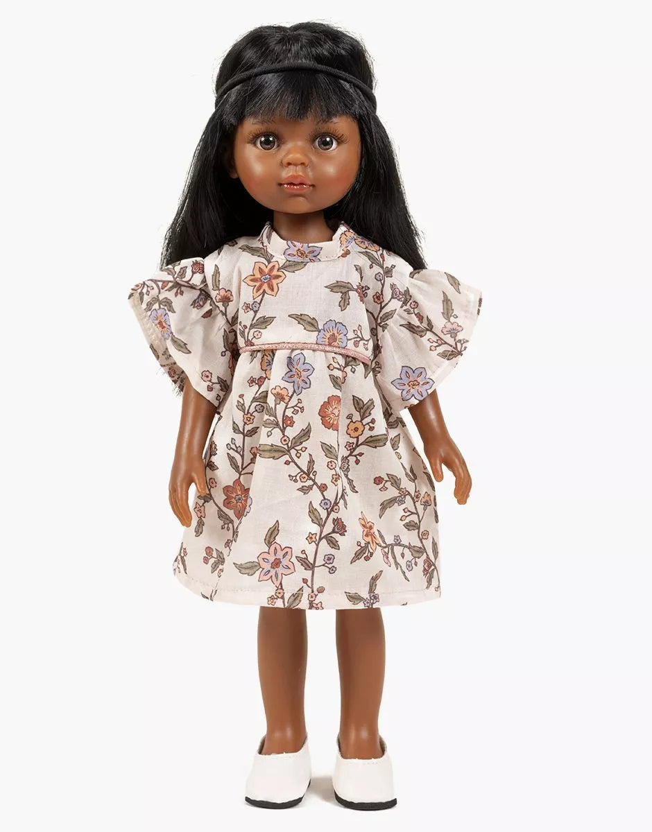 Amigas - Robe Daisy en coton Gisèle avec passepoil