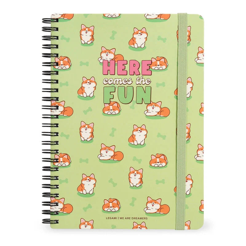 Cahier ligné à spirale A4 4
