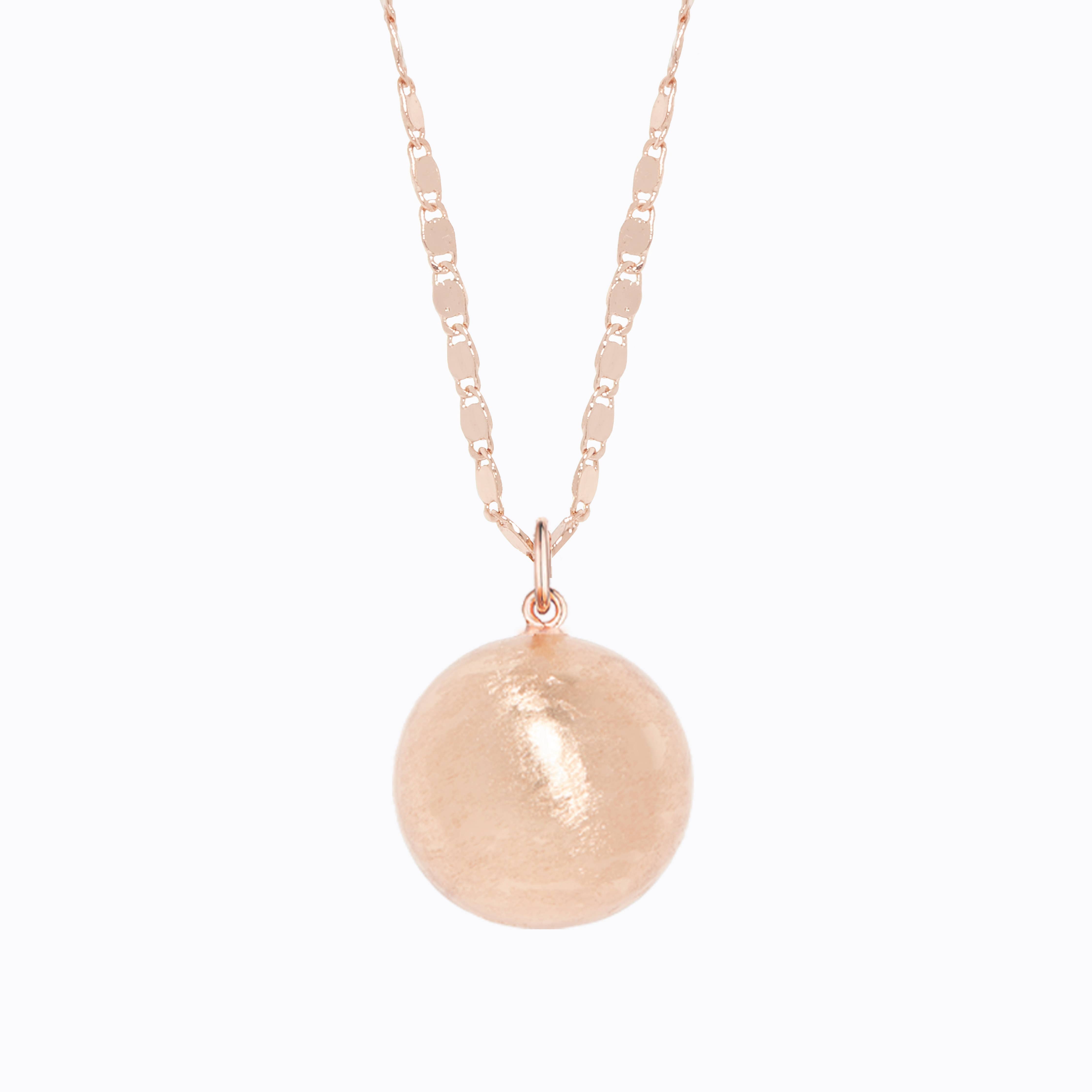 Bola de grossesse GAIA — Or rose