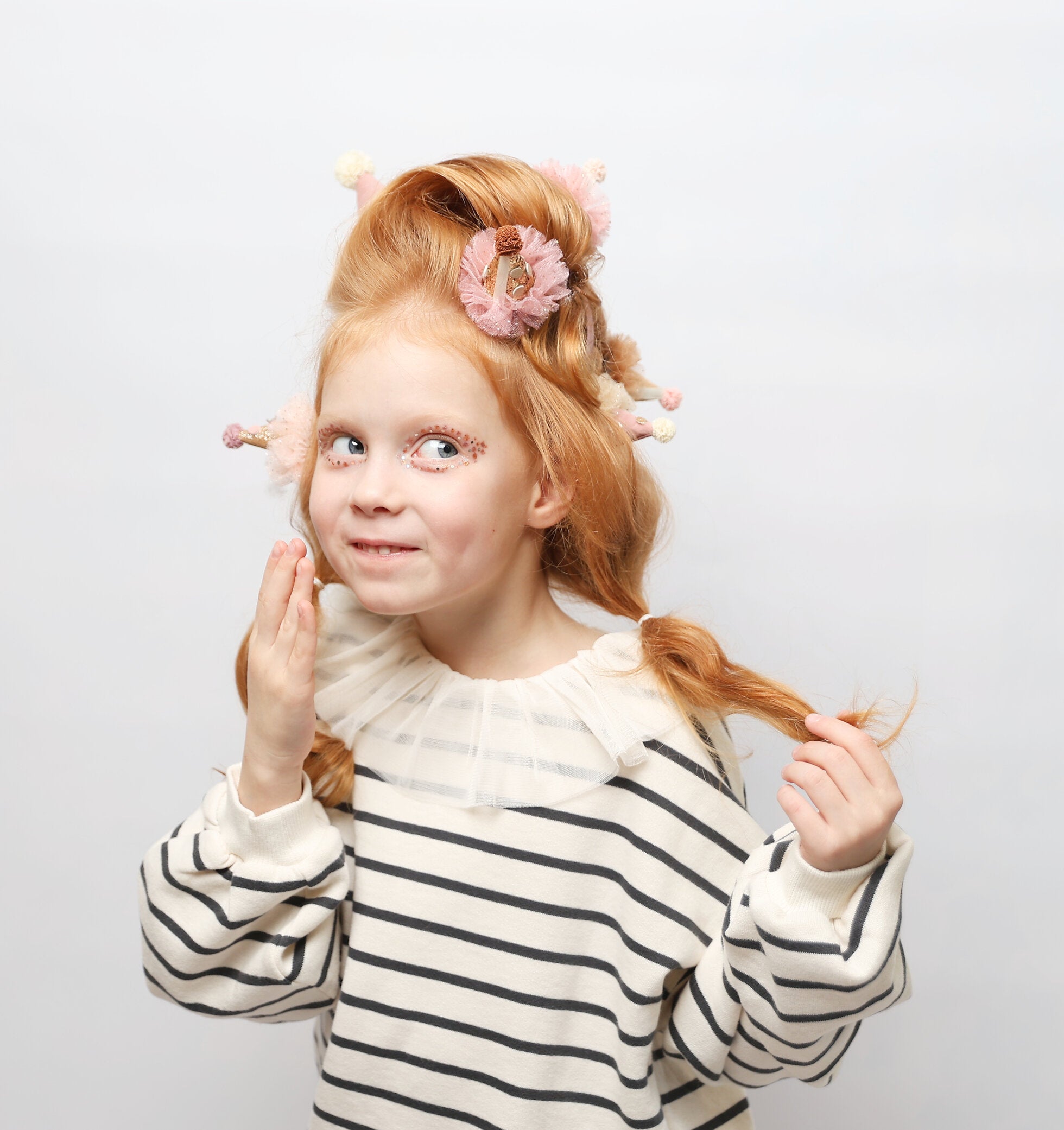 Ensemble de 5 Barrette de fête 2