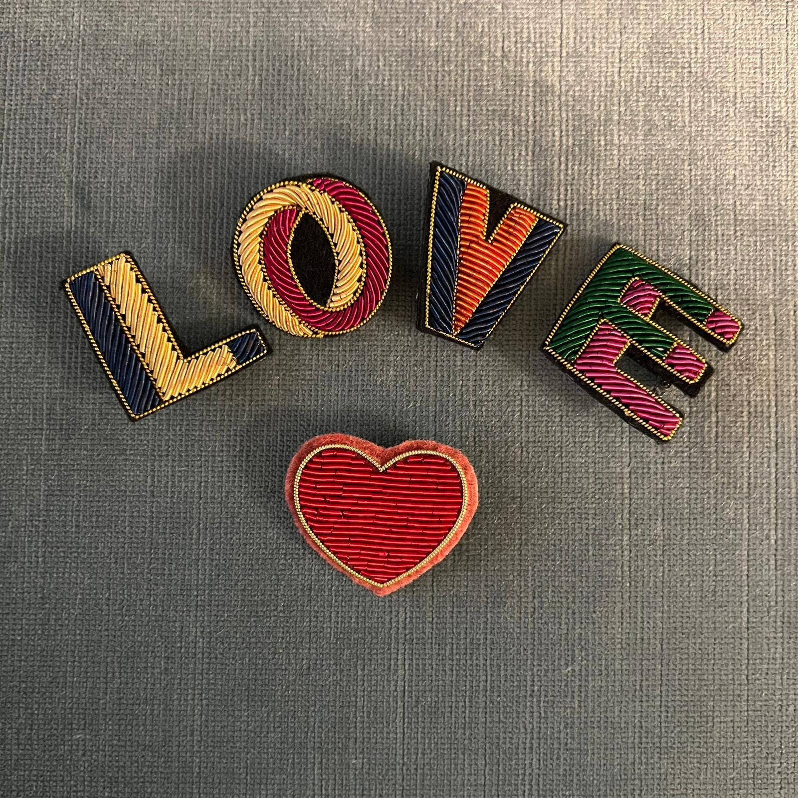 Broche - Coeur 3