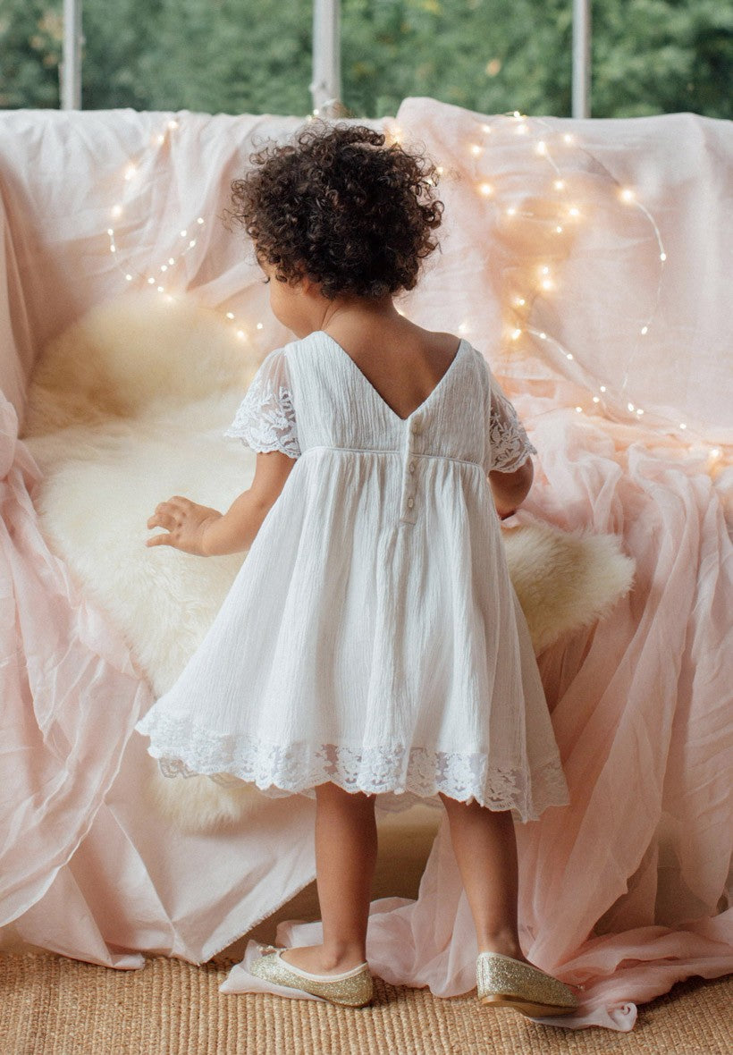 Robe Manon Ivoire Les petits inclassables 3