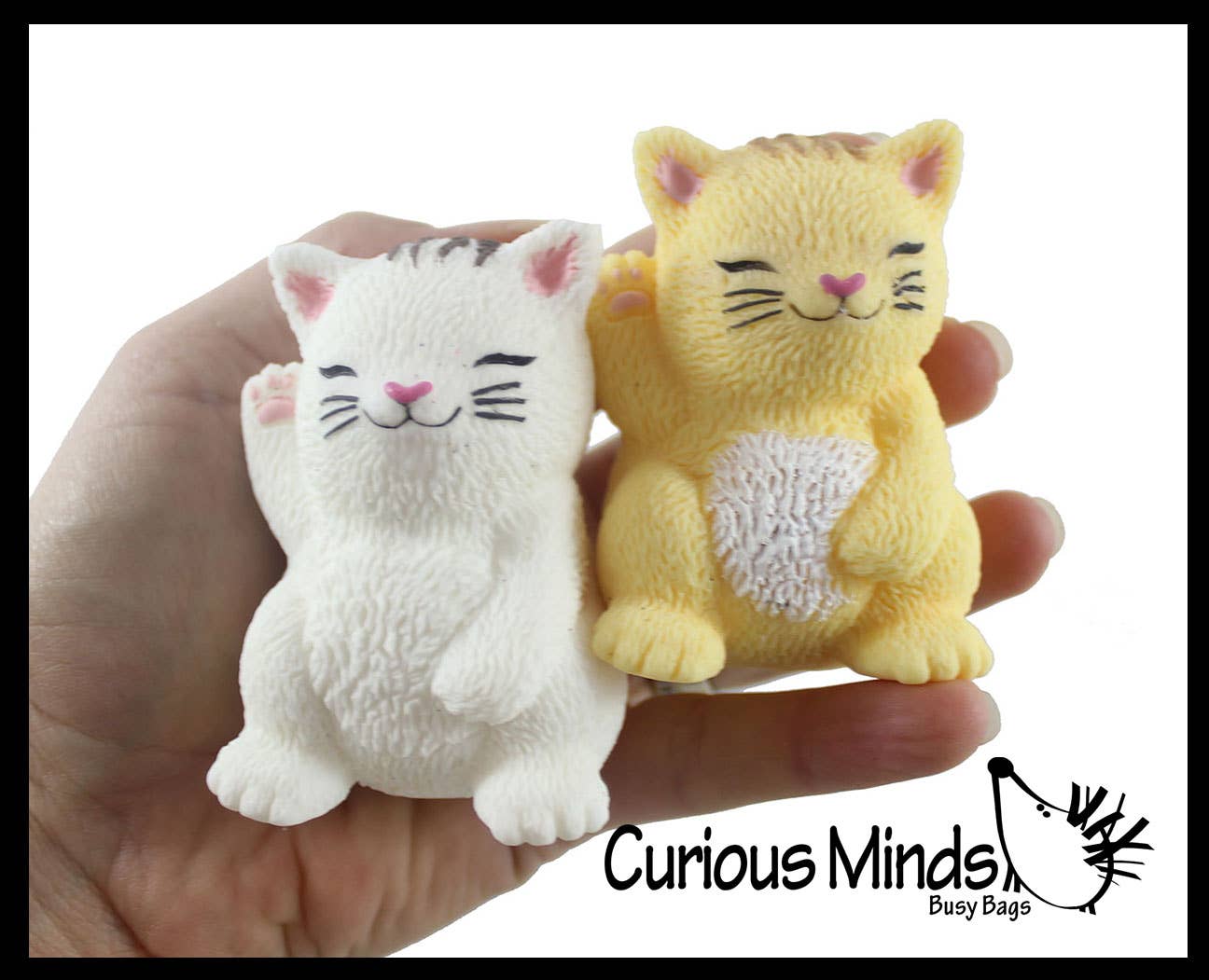 Balle anti-stress en forme de chat 6
