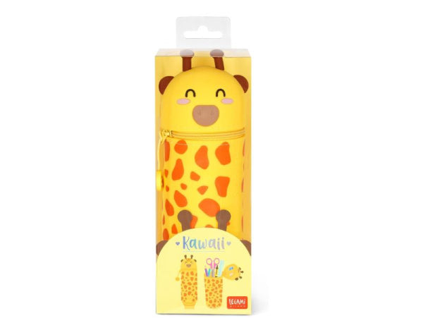 Trousse en silicone 2-en-1 Kawaii Girafe 4