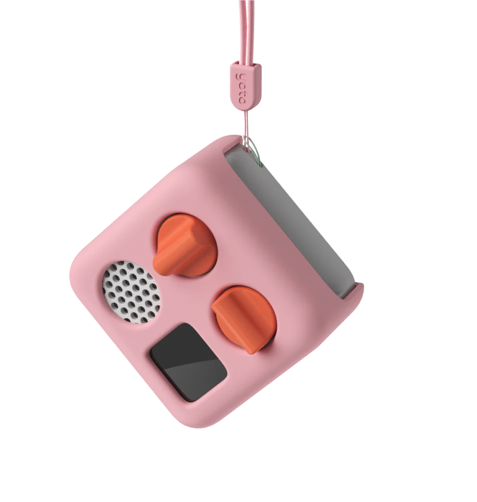 Housse en silicone Yoto Mini — rose